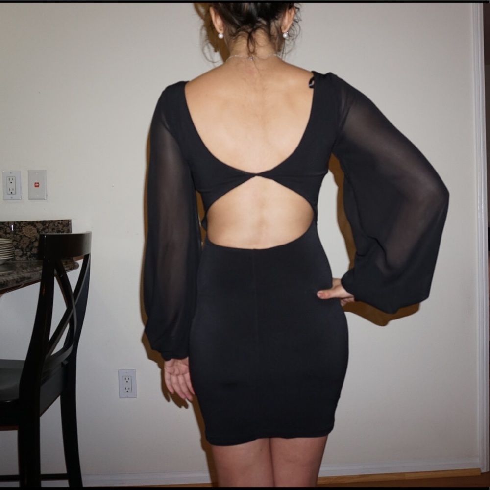 Sexy open back Arden B dress